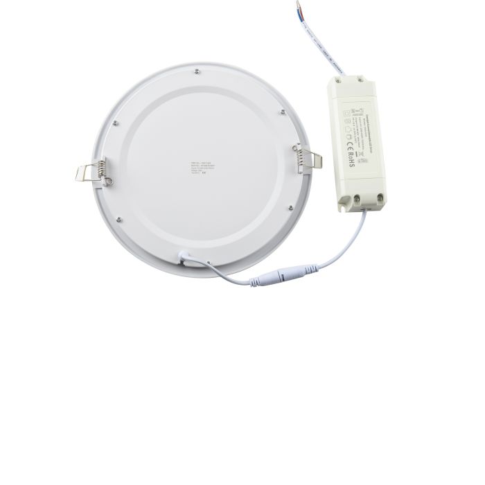 Dimbaar Rond LED Paneel 18W - 3000K - Crius