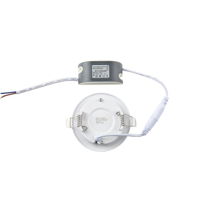 Ronde LED Inbouwspot Ø85 mm - 3 Watt - 3000K - Crius