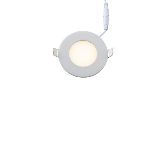 Ronde LED Inbouwspot Ø85 mm - 3 Watt - 3000K - Crius