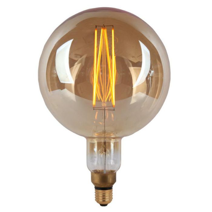 Crius LED Filament G200 E27 8W 827 Amber Dimbaar
