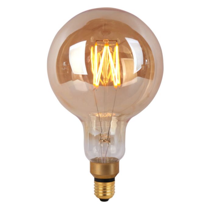 Crius LED Filament G200-8 E27 8W Amber Dimbaar