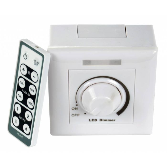 LED dimmer 100 Watt incl. afstandsbediening - Crius