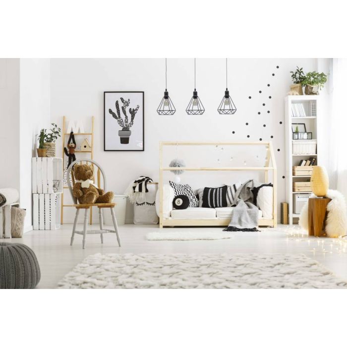 Scandinavische Hanglamp Diamant Zwart  Scaldare Noale