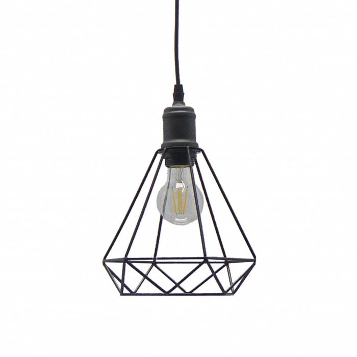 Scandinavische Hanglamp Diamant Zwart  Scaldare Noale