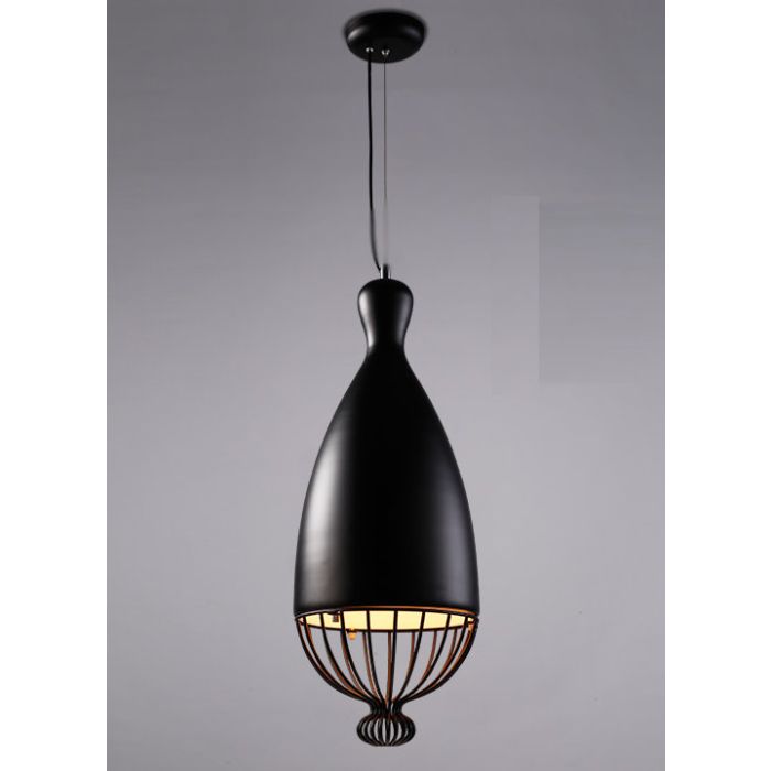 Hanglamp Modern Zwart Rond Metaal - Scaldare Racines