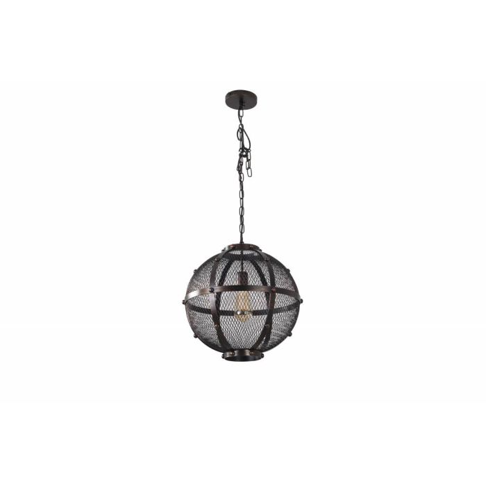 Hanglamp Smeedijzer Zwart - Scaldare Acceglio