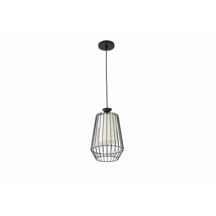 Hanglamp Draadstaal Zwart - Scaldare Badesi