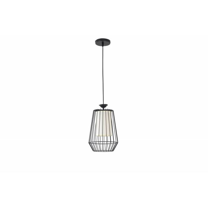 Hanglamp Draadstaal Zwart - Scaldare Badesi