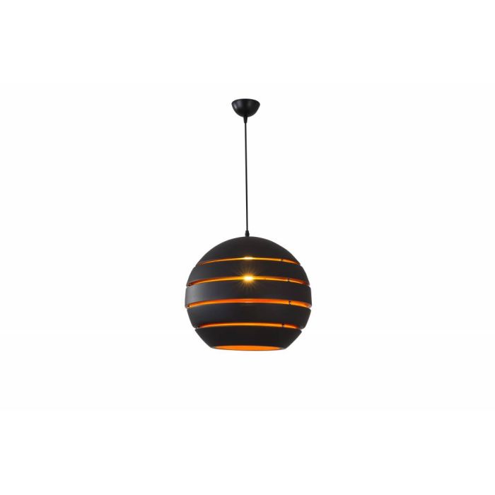 Hanglamp Rond Zwart Modern 28 cm - Scaldare Dalmine