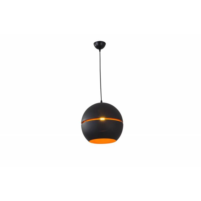 Hanglamp Rond Zwart Modern - Scaldare Egna