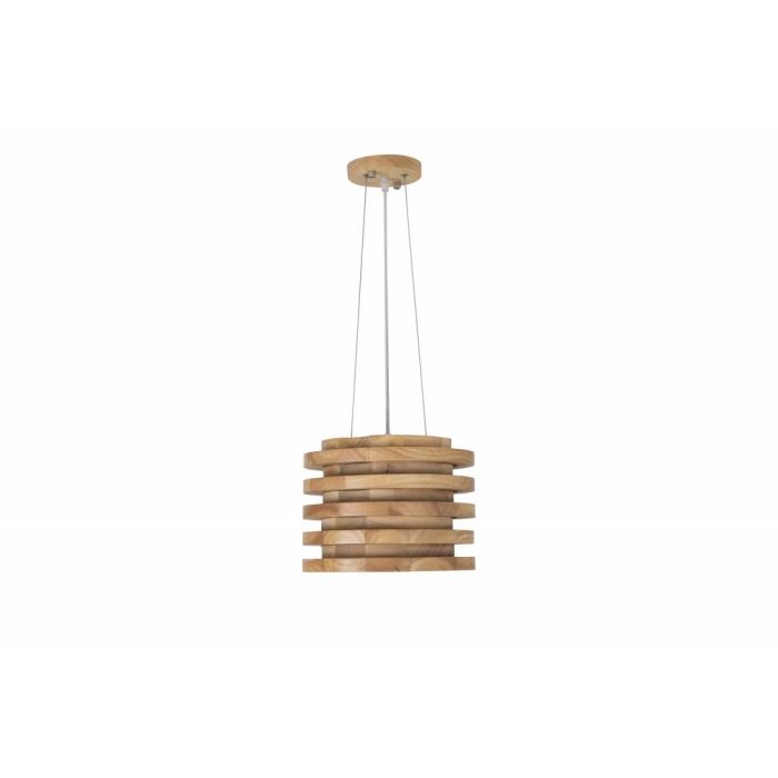 Hanglamp Hout Rond Houtkleur 40 cm - Madera Corcho