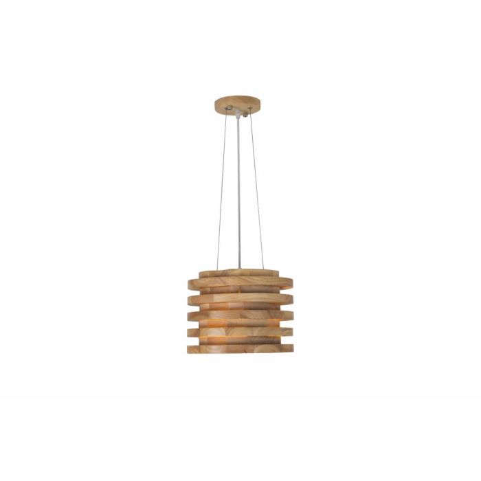 Hanglamp Hout Rond Houtkleur 40 cm - Madera Corcho