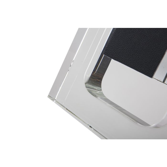 Hanglamp Modern Zwart Met Kristal en Leer - Scaldare Isola