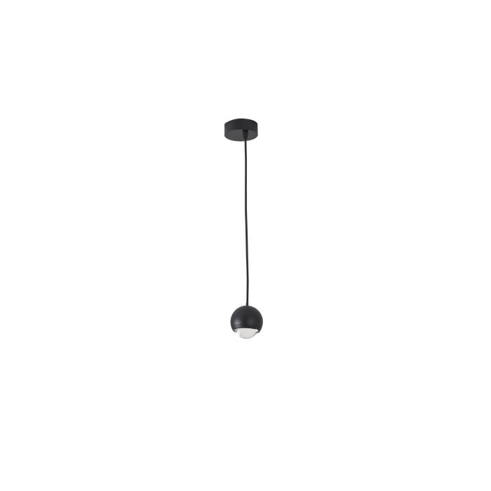 Hanglamp LED Modern Zwart Aluminium - Scaldare Lunata