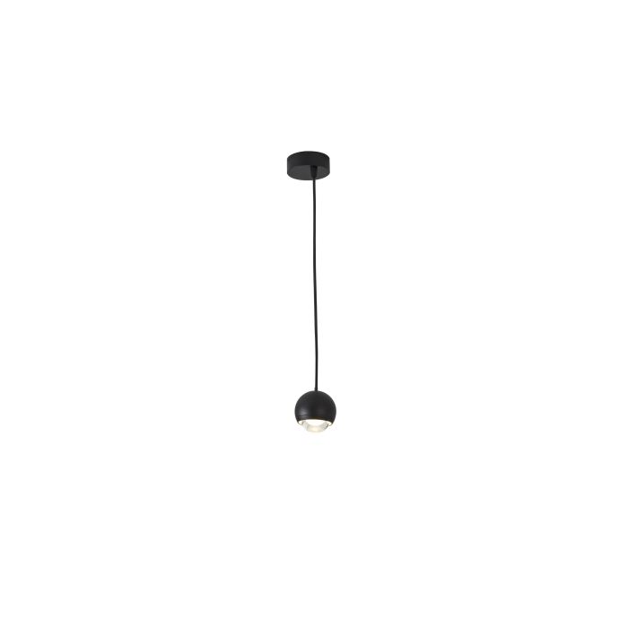 Hanglamp LED Modern Zwart Aluminium - Scaldare Lunata