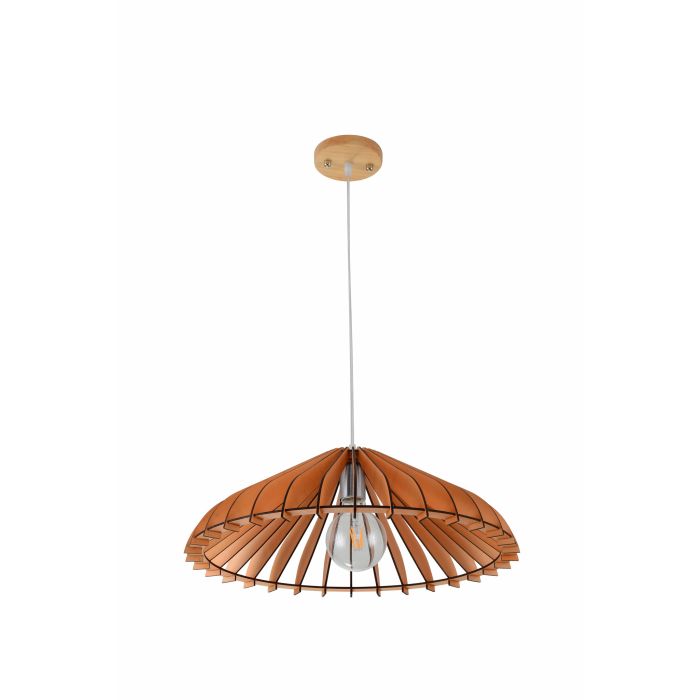 Hanglamp Hout Houtkleur 30 cm - Madera Olmo