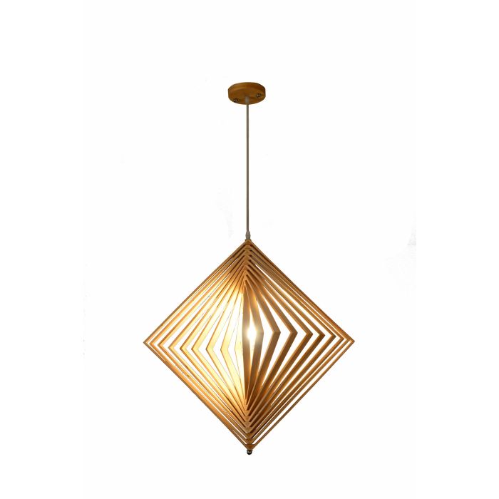 Hanglamp Hout Houtkleur 62 cm - Madera Palmera