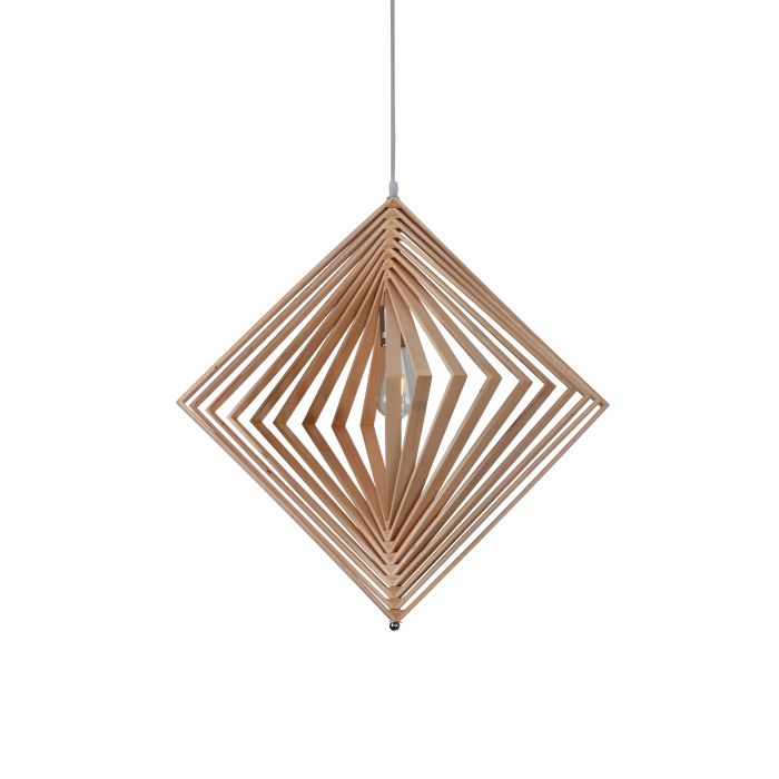 Hanglamp Hout Houtkleur 62 cm - Madera Palmera