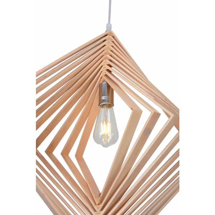 Hanglamp Hout Houtkleur 62 cm - Madera Palmera