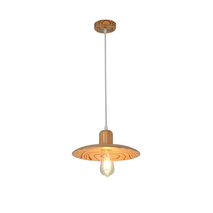 Hanglamp Hout Houtkleur 29 cm - Madera Carrasco