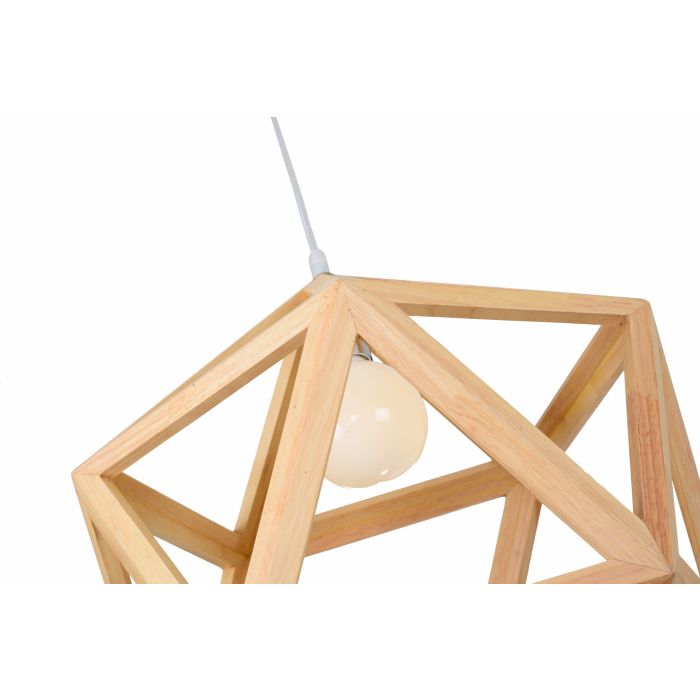 Hanglamp Hout Diamant Houtkleur 50 cm - Madera Negundo