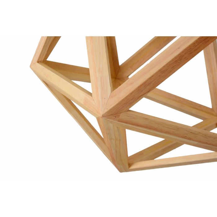 Hanglamp Hout Diamant Houtkleur 50 cm - Madera Negundo