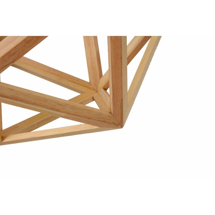 Hanglamp Hout Diamant Houtkleur 50 cm - Madera Negundo