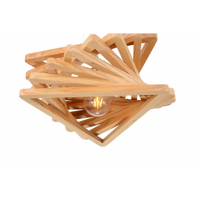 Hanglamp Hout Houtkleur 43 cm - Madera Pendula