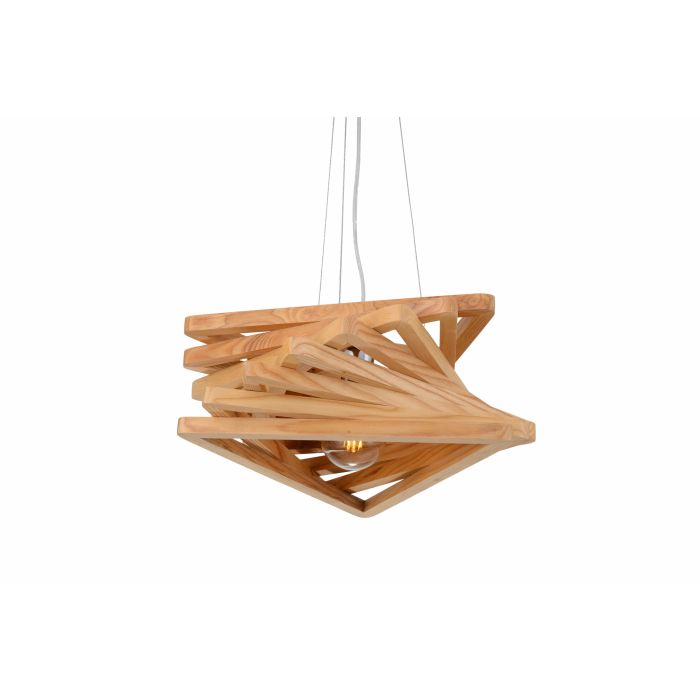 Hanglamp Hout Houtkleur 43 cm - Madera Pendula