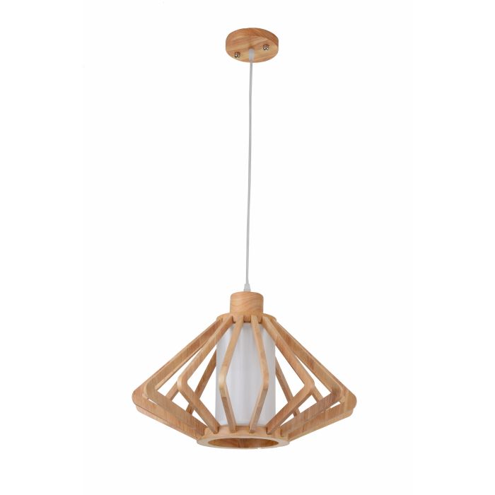 Hanglamp Hout Houtkleur 45 cm - Madera Unedo