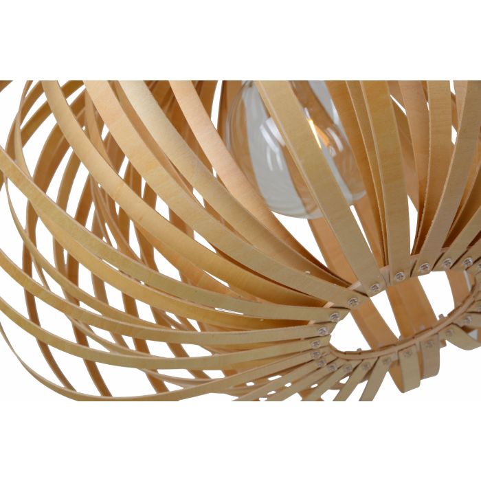 Hanglamp Hout Rond Houtkleur 53 cm - Madera Sabina