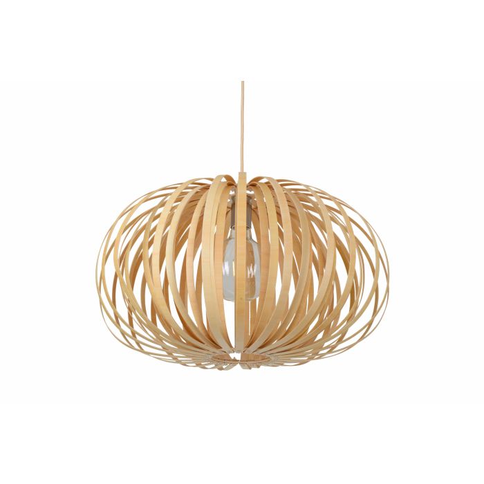 Hanglamp Hout Rond Houtkleur 53 cm - Madera Sabina