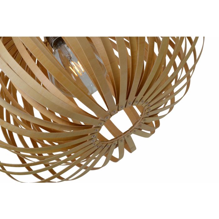 Hanglamp Hout Rond Houtkleur 53 cm - Madera Sabina