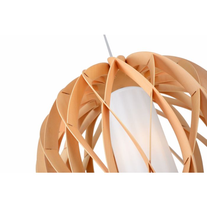 Hanglamp Hout Rond Houtkleur 40 cm - Madera Alcornoque