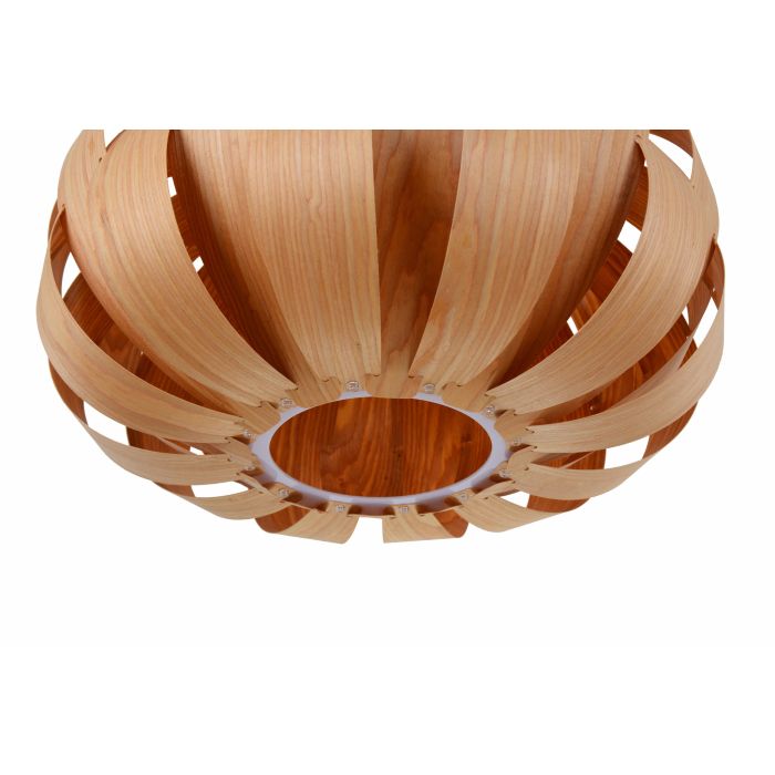 Hanglamp Hout Rond Houtkleur 45 cm - Madera Almez