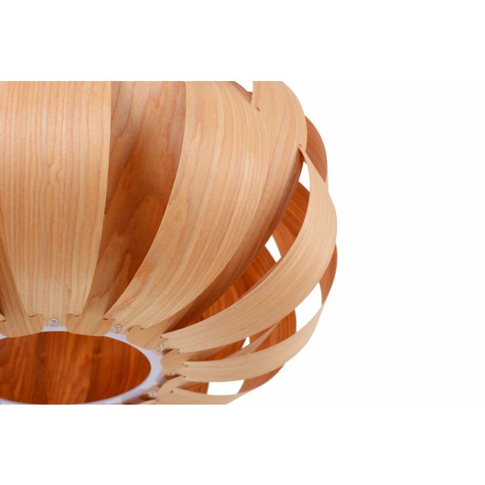 Hanglamp Hout Rond Houtkleur 45 cm - Madera Almez