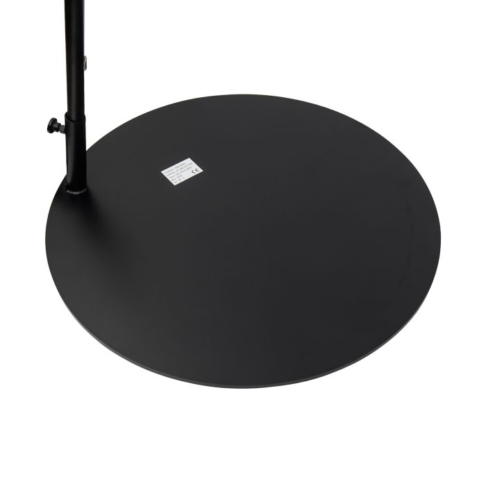 Staande lamp Modern Zwart met Kap H160 cm - Scaldare Vivaro