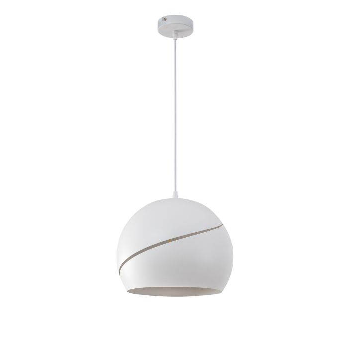 Hanglamp Modern Wit Rond 30 cm - Scaldare Ariano