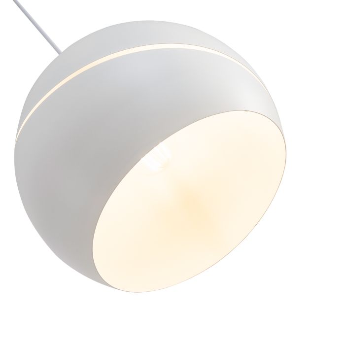 Hanglamp Modern Wit Rond 30 cm - Scaldare Ariano