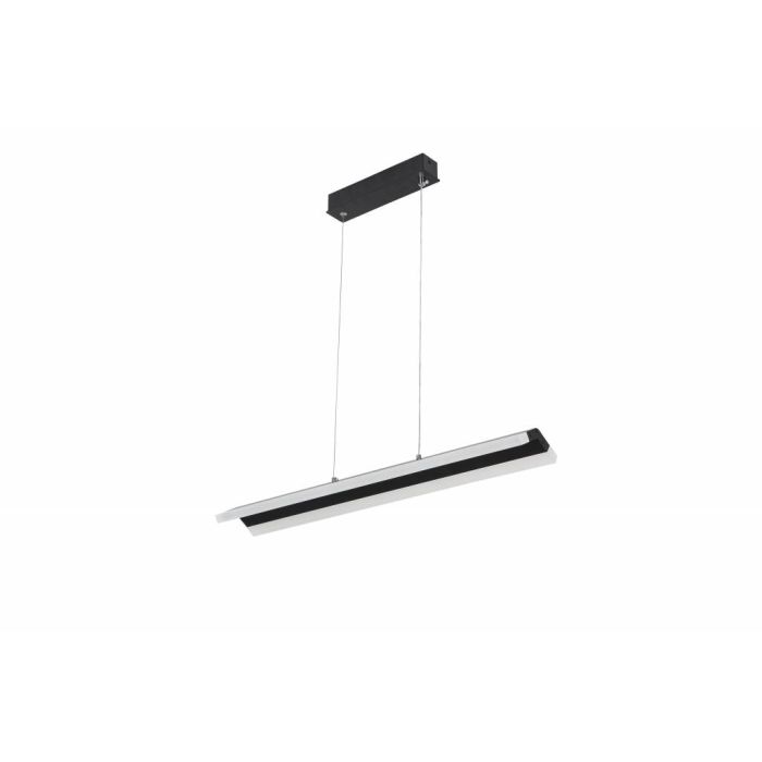 Dimbare LED Hanglamp Zwart 70 cm incl. afstandsbediening - Saniled Tukor