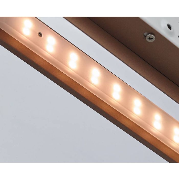 Wandlamp LED Modern Koper 58 cm - Scaldare Abano