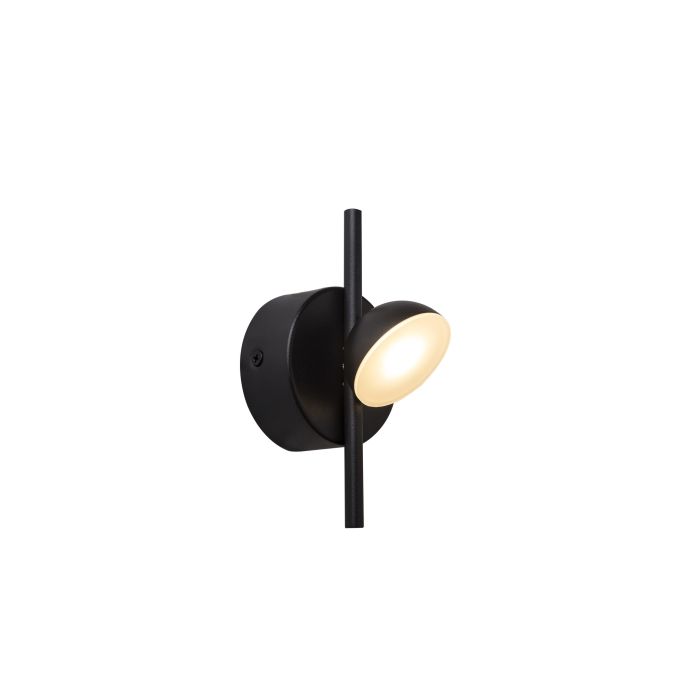 Wandlamp LED Modern Zwart Rond - Scaldare Faeto