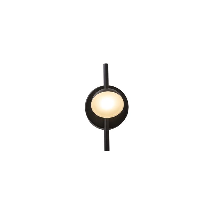Wandlamp LED Modern Zwart Rond - Scaldare Faeto