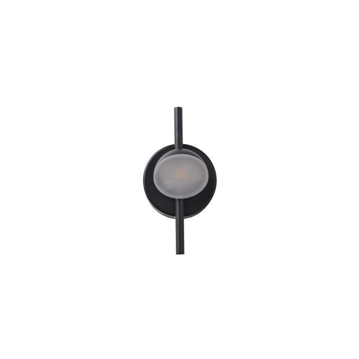 Wandlamp LED Modern Zwart Rond - Scaldare Faeto