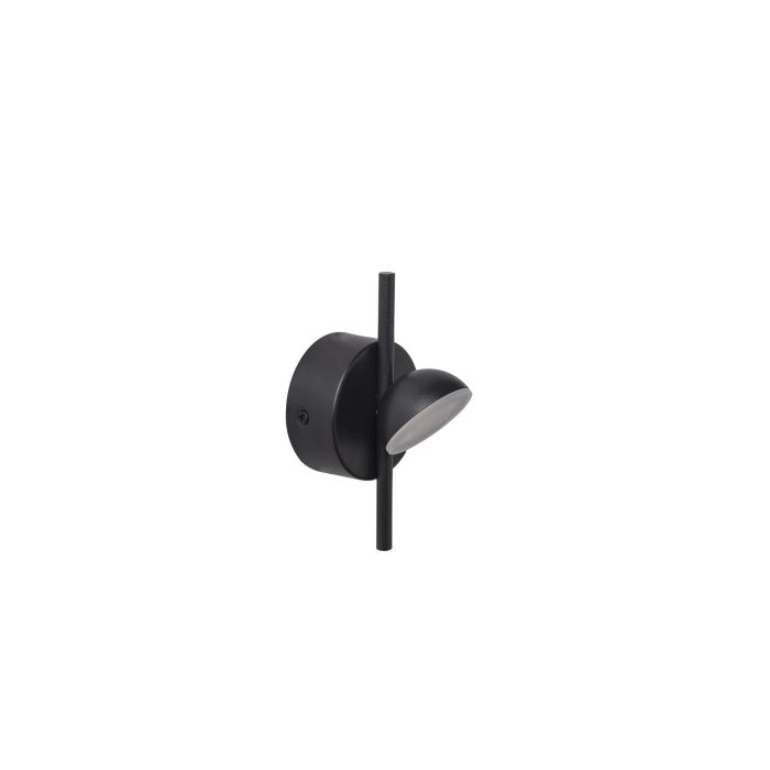 Wandlamp LED Modern Zwart Rond - Scaldare Faeto