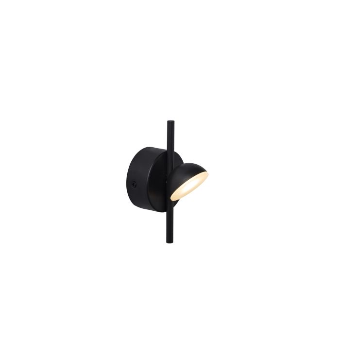 Wandlamp LED Modern Zwart Rond - Scaldare Faeto