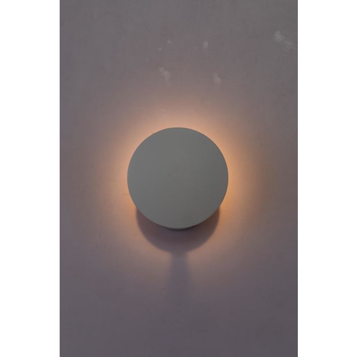 Wandlamp LED Modern Wit Rond - Scaldare Galatina