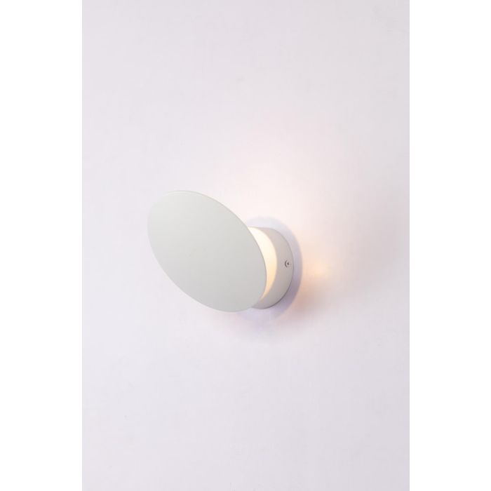 Wandlamp LED Modern Wit Rond - Scaldare Galatina