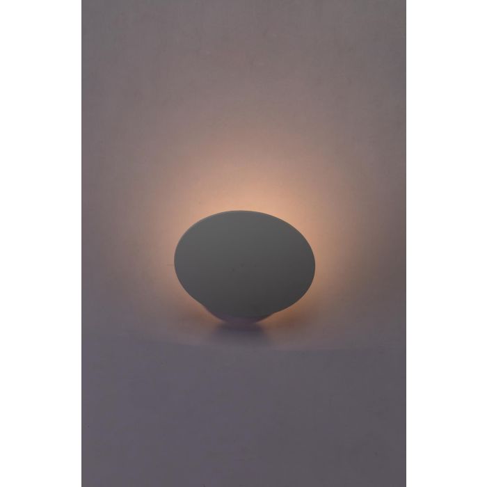 Wandlamp LED Modern Wit Rond - Scaldare Galatina