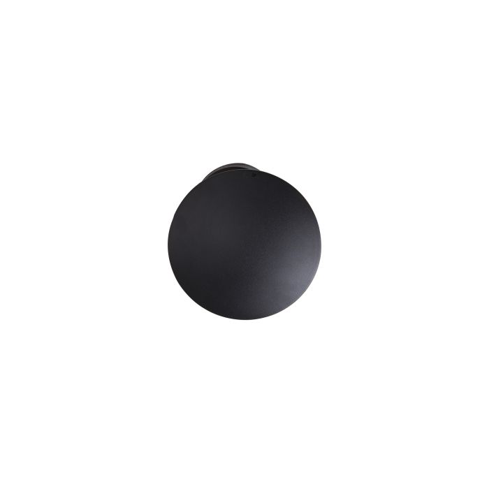 Wandlamp LED Modern Zwart Rond - Scaldare Galatina